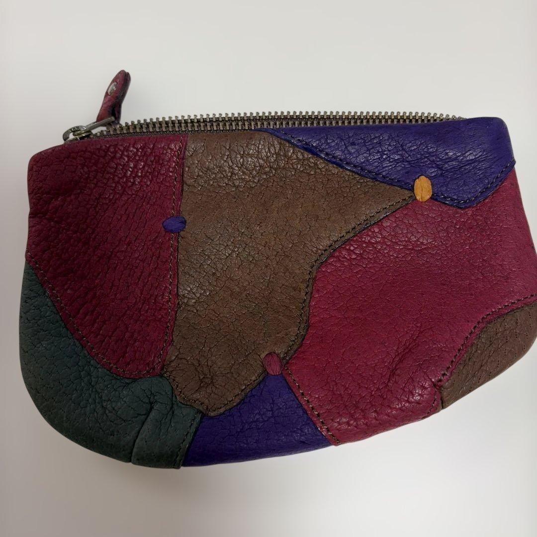 「ダルさん専用〜ʕ•ᴥ•ʔ」IBIZA　美品！希少ペッカリー　ハンドバッグ　ポー