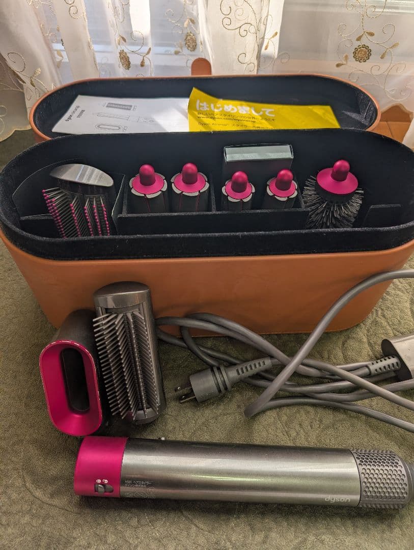 Dyson Airwrap シルバー/ピンク 付属品付き