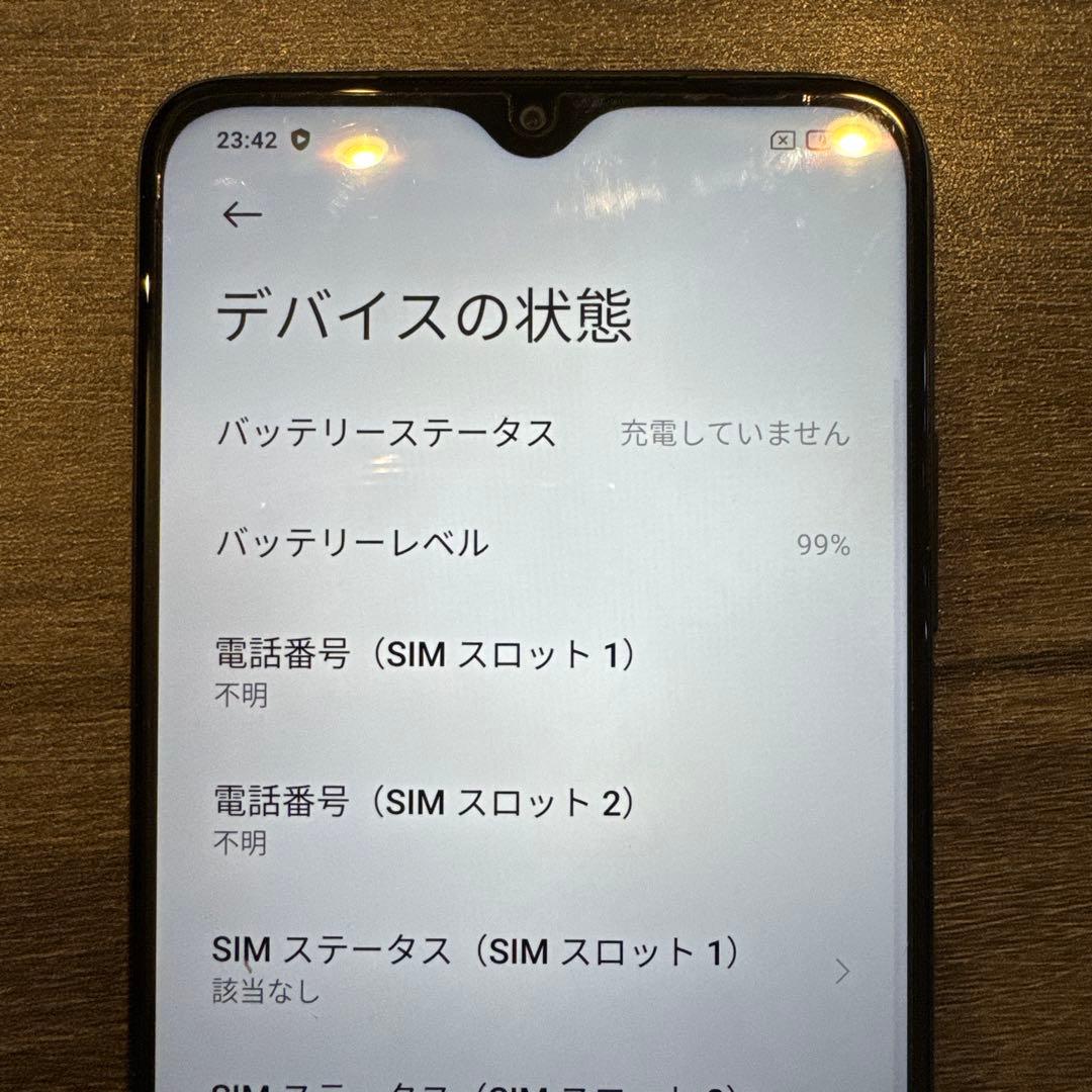Xiaomi Redmi 9T Carbo Gray SIMフリー 美品