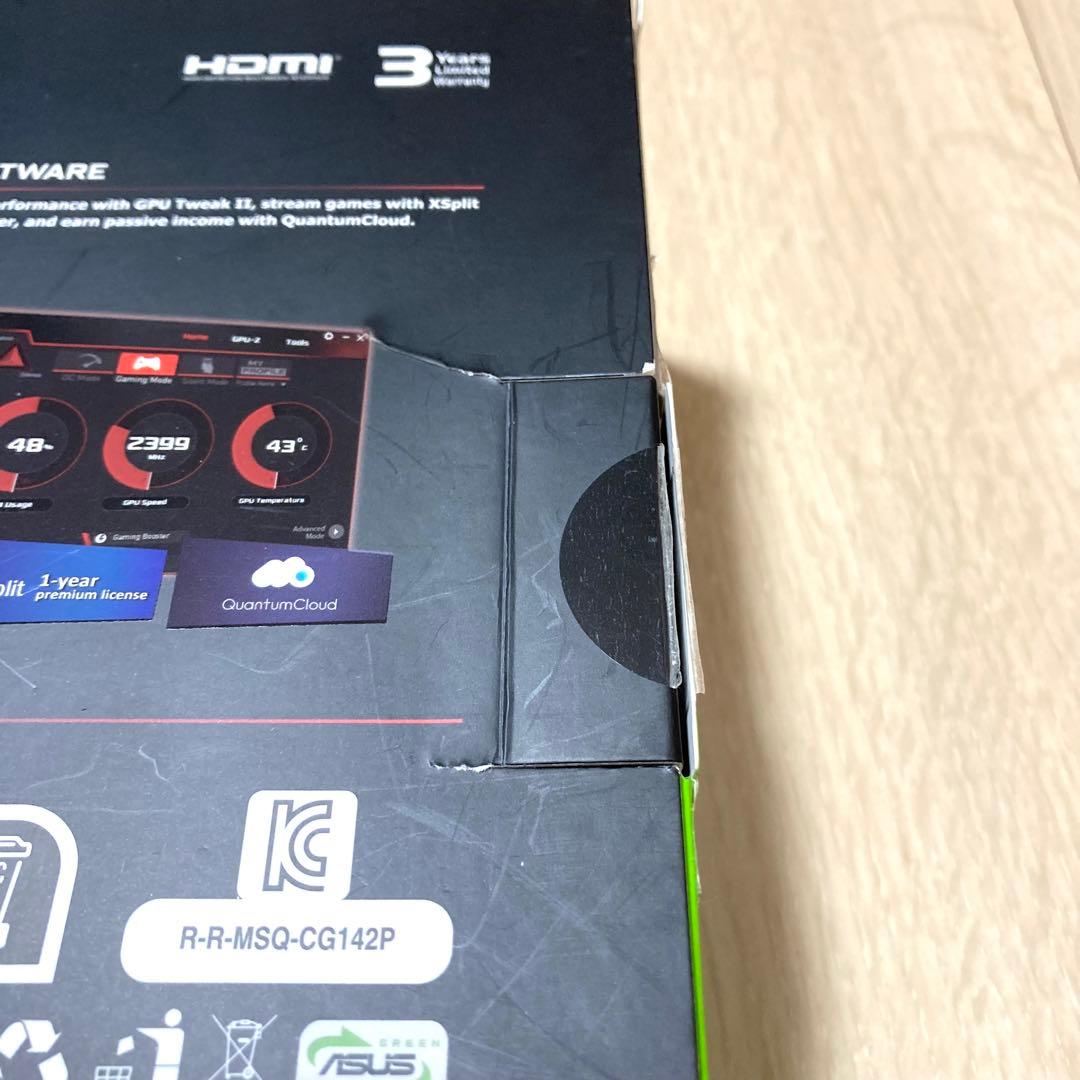 【美品】ASUS TUF Gaming GeForce RTX 3070 8GB