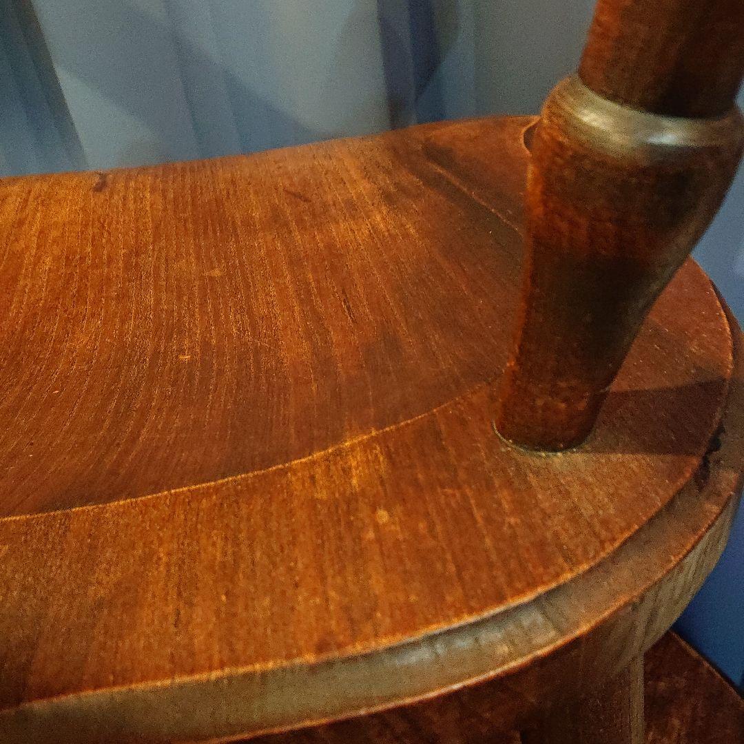 木製アームチェア1脚