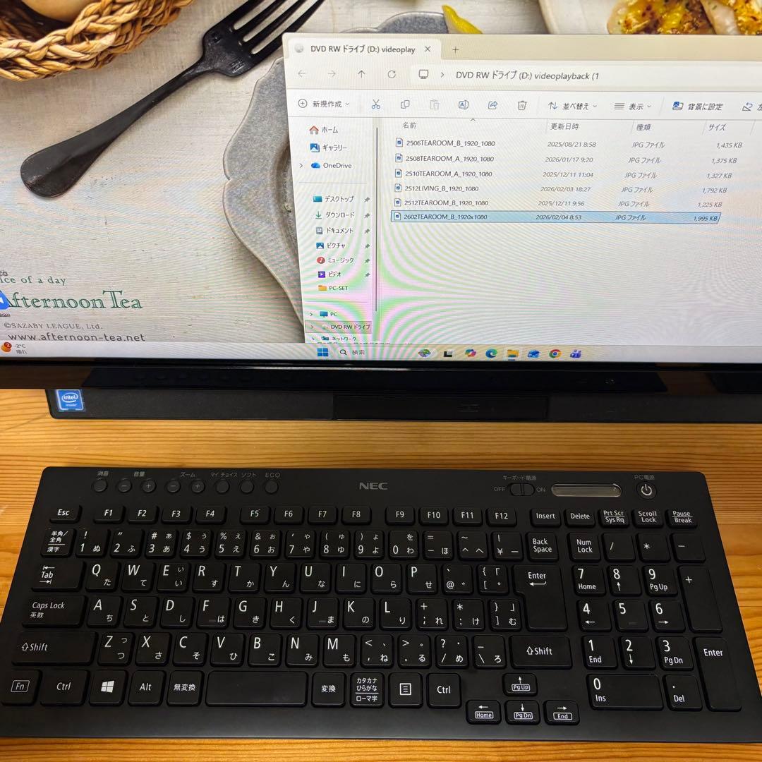 LAVIE NEC一体型パソコン⭐︎windows 11⭐︎SSD搭載
