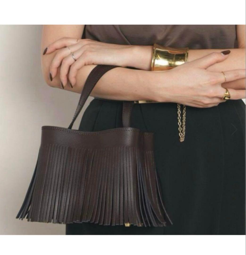 AP STUDIO AULENTTI ベッチュウfringe chainバッグ