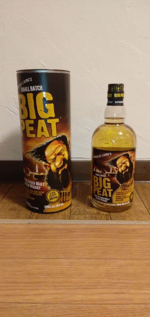 スコッチウイスキーのセット　　スモーキー　ピーテッド