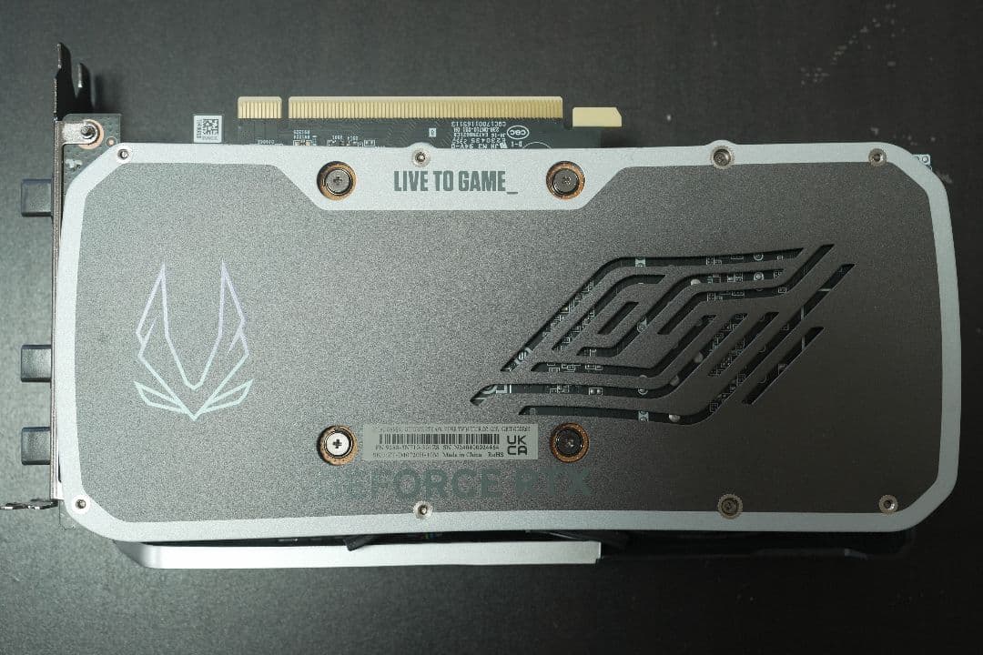 中古 ZOTAC GAMING GeForce RTX 4070 SUPER