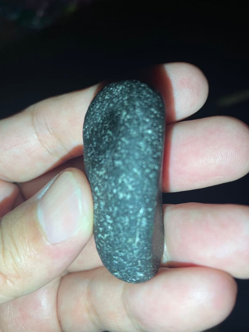 研磨品　十勝石玲瓏　ゴールデンレインボー＋パープル　超特級品