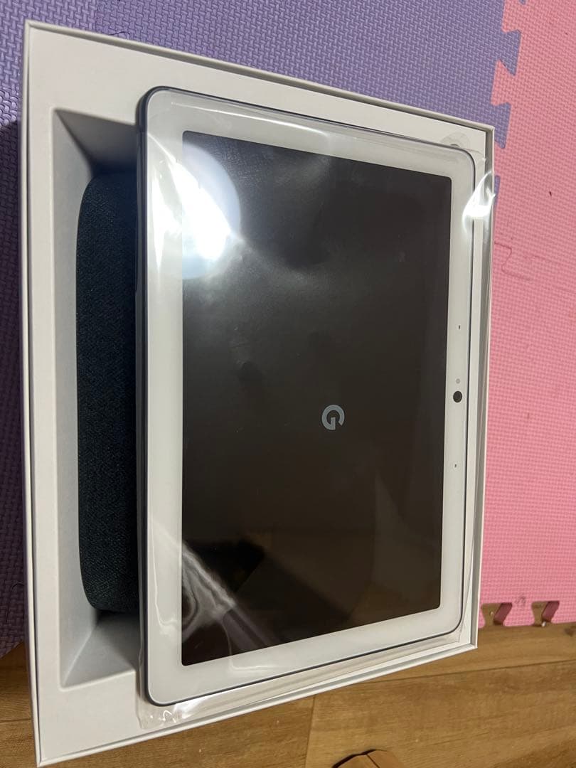 開封未使用Google Nest Hub Max charcoal