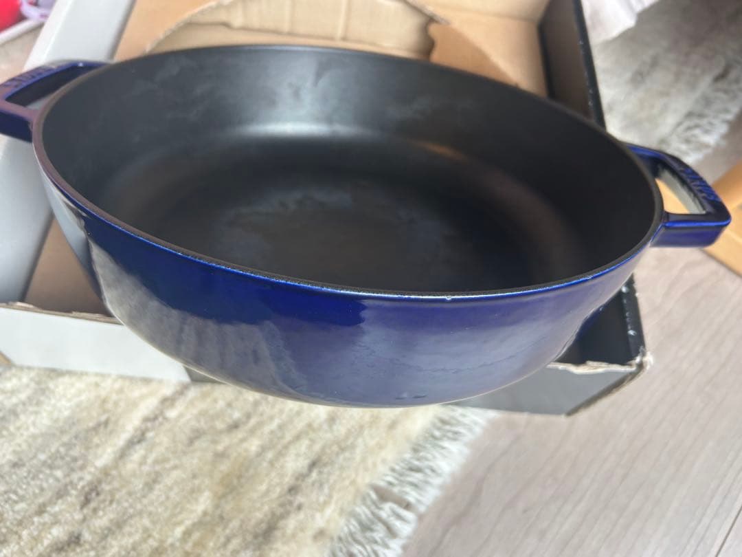 STAUB ブレイザーソテーパン　28cm グランブルー