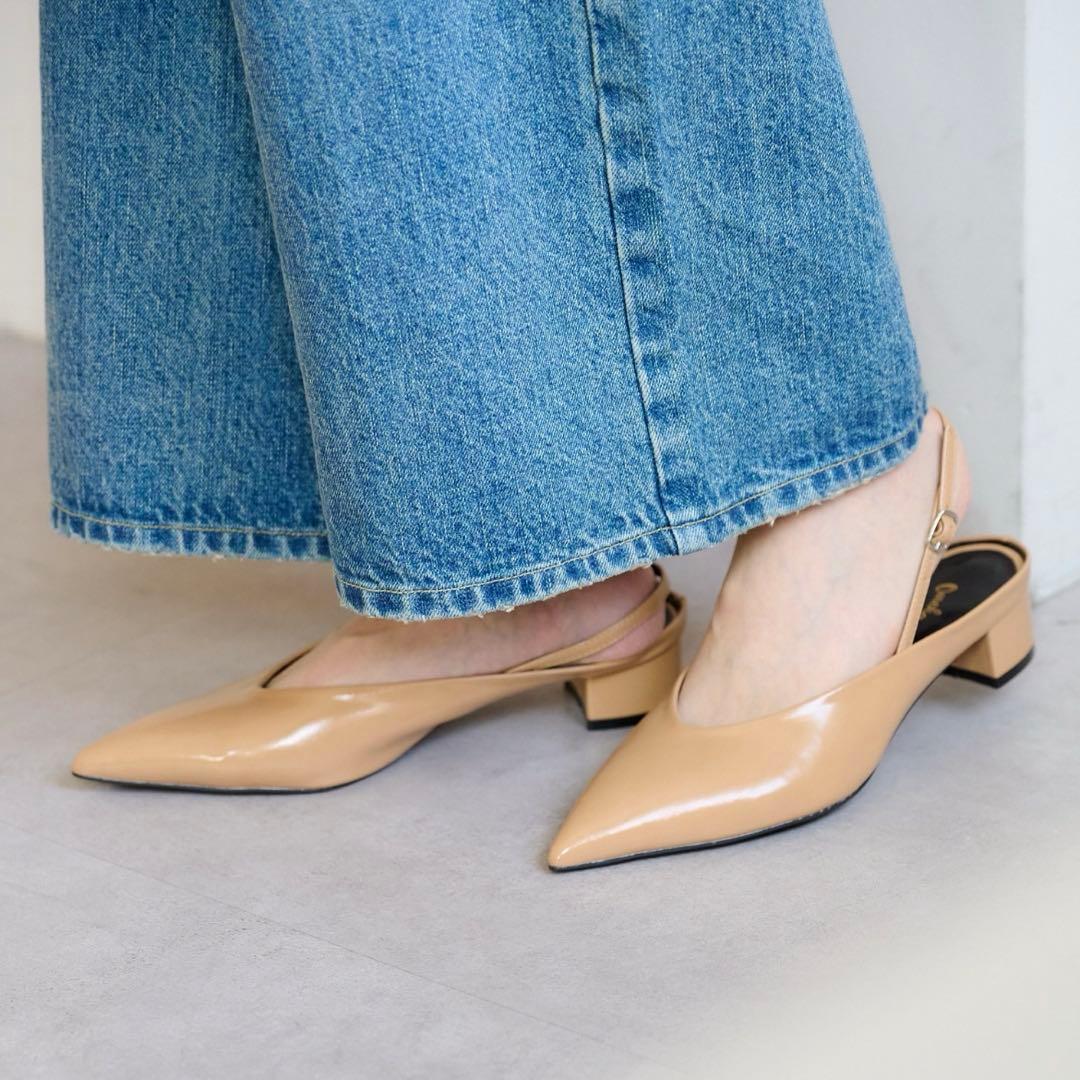 omekashi オメカシ　ポインテッドトゥミュール　36サイズ