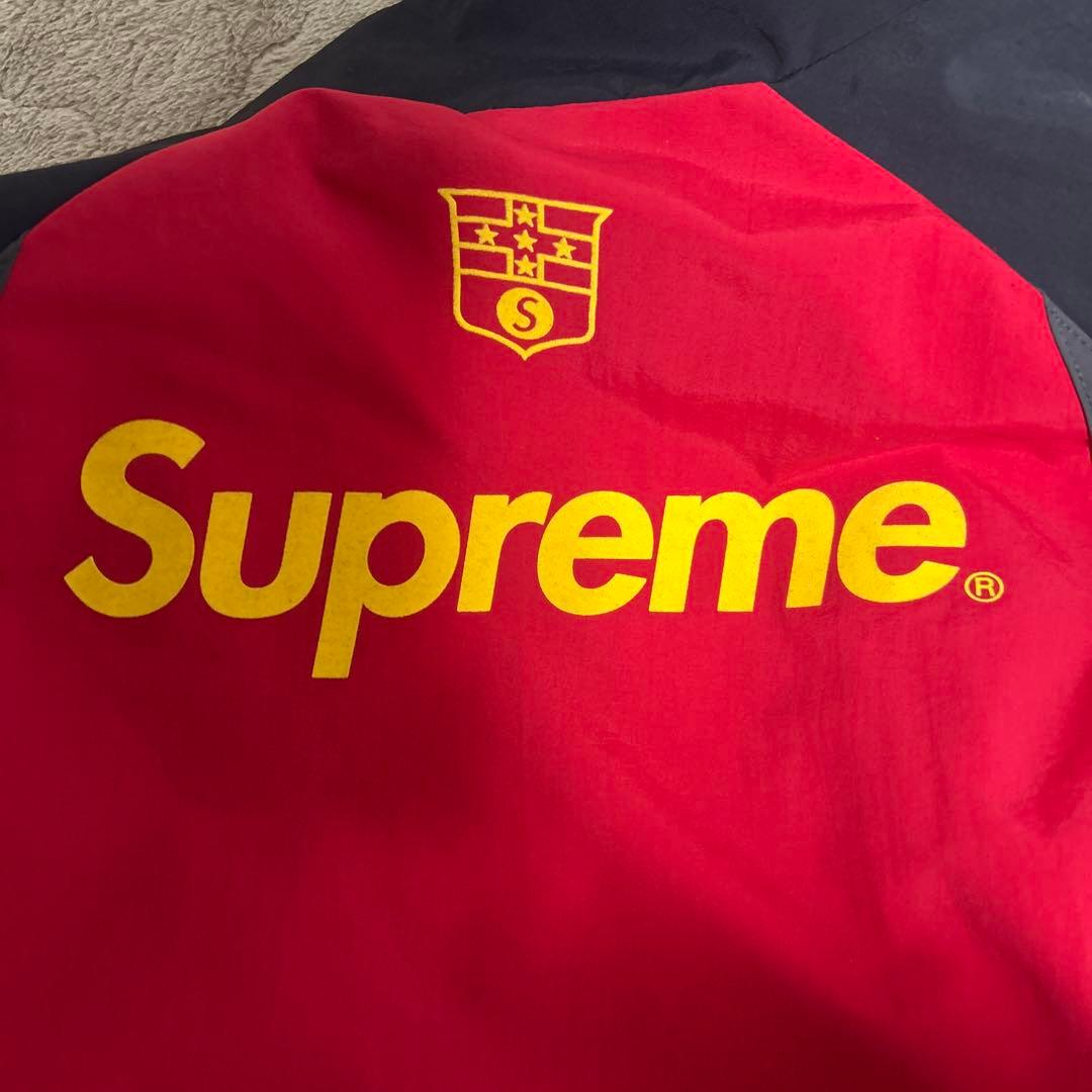 Supreme ストライプナイロンジャケット