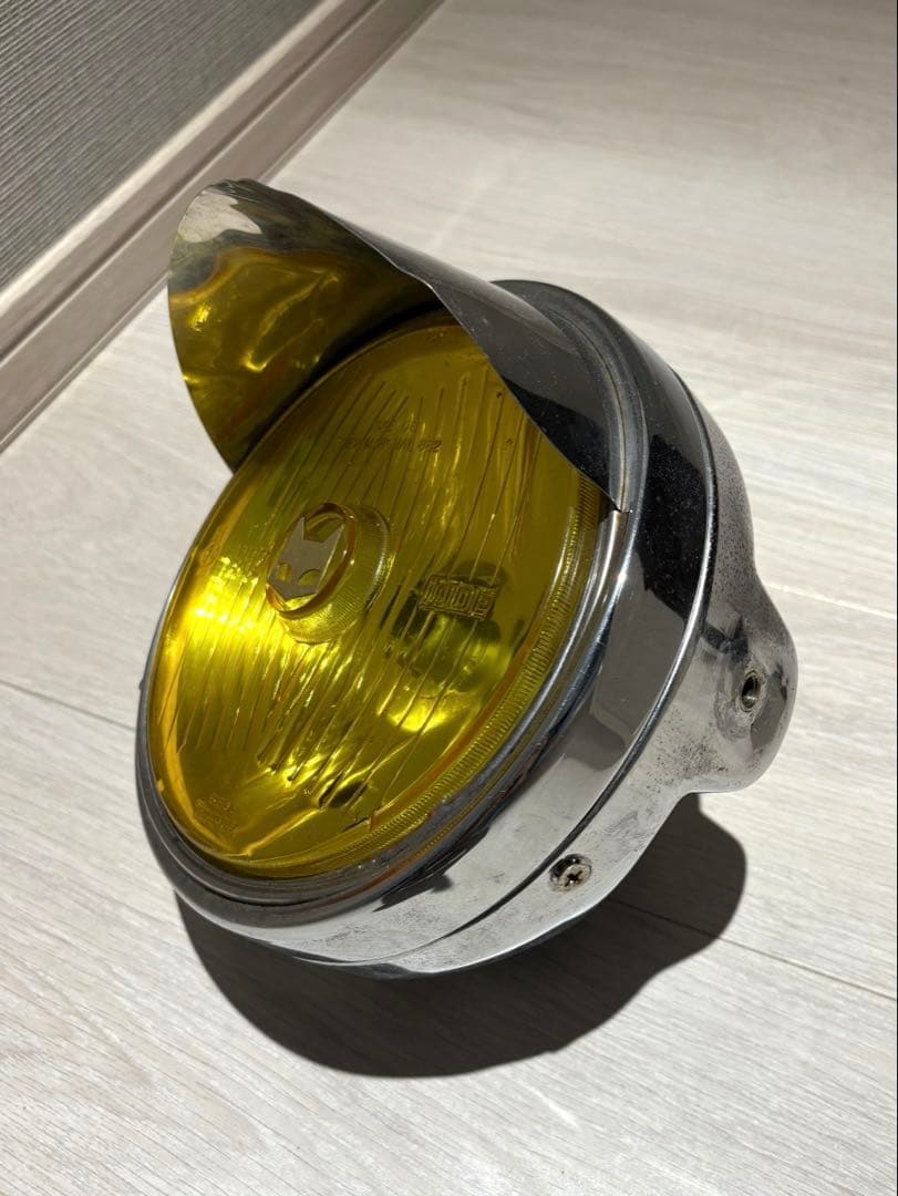 バイク用 マーシャルヘッドライト イエロー