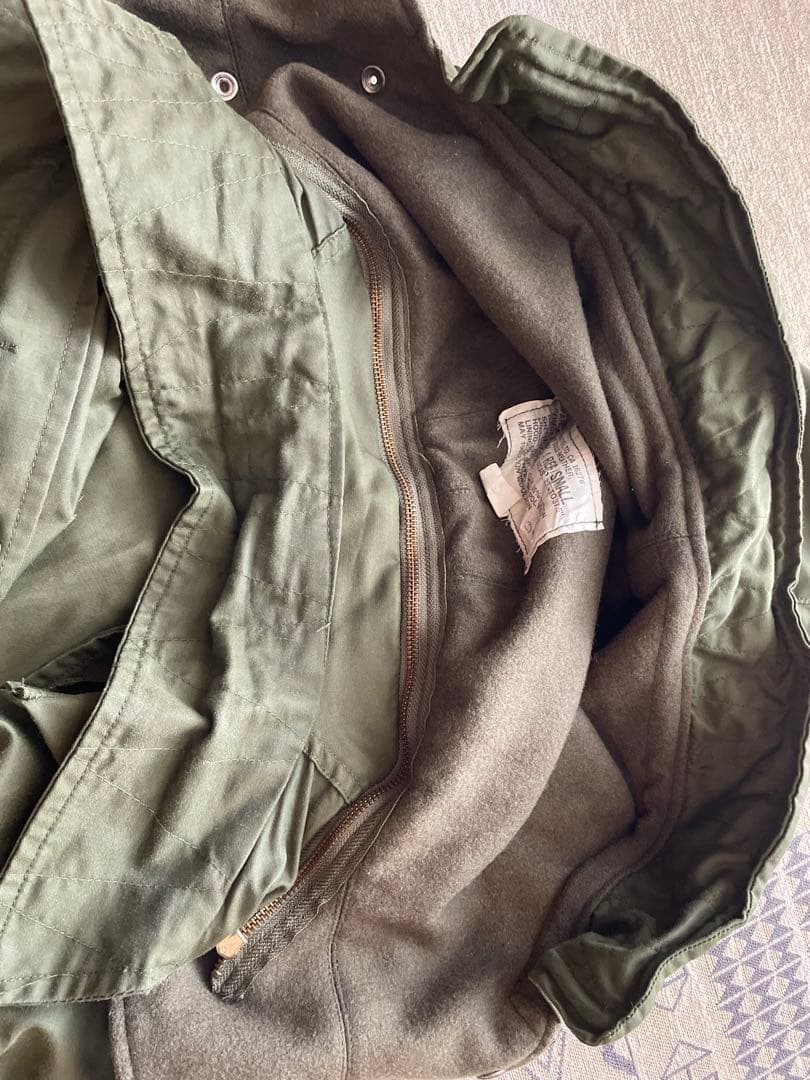 n*o様 カナダ軍　実物　ECW モッズコート　80's small regul