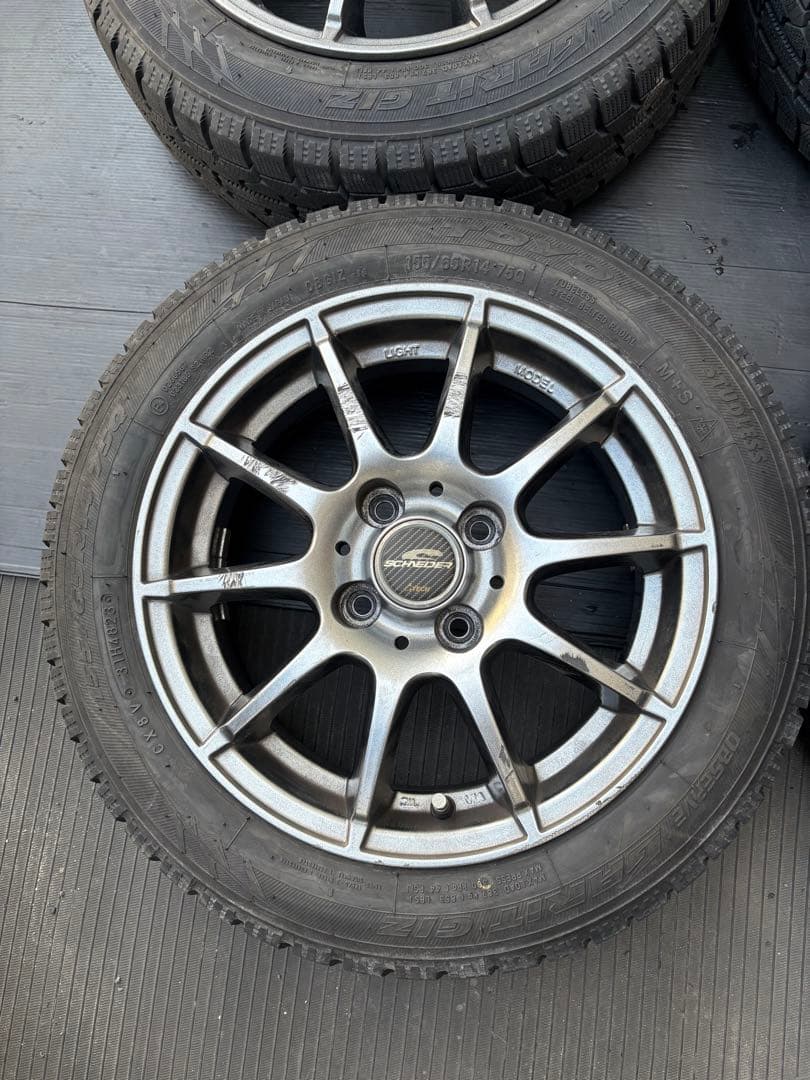 お取引中 SCHNEIDER14インチ23年TOYOスタッドレス⛰️４本
