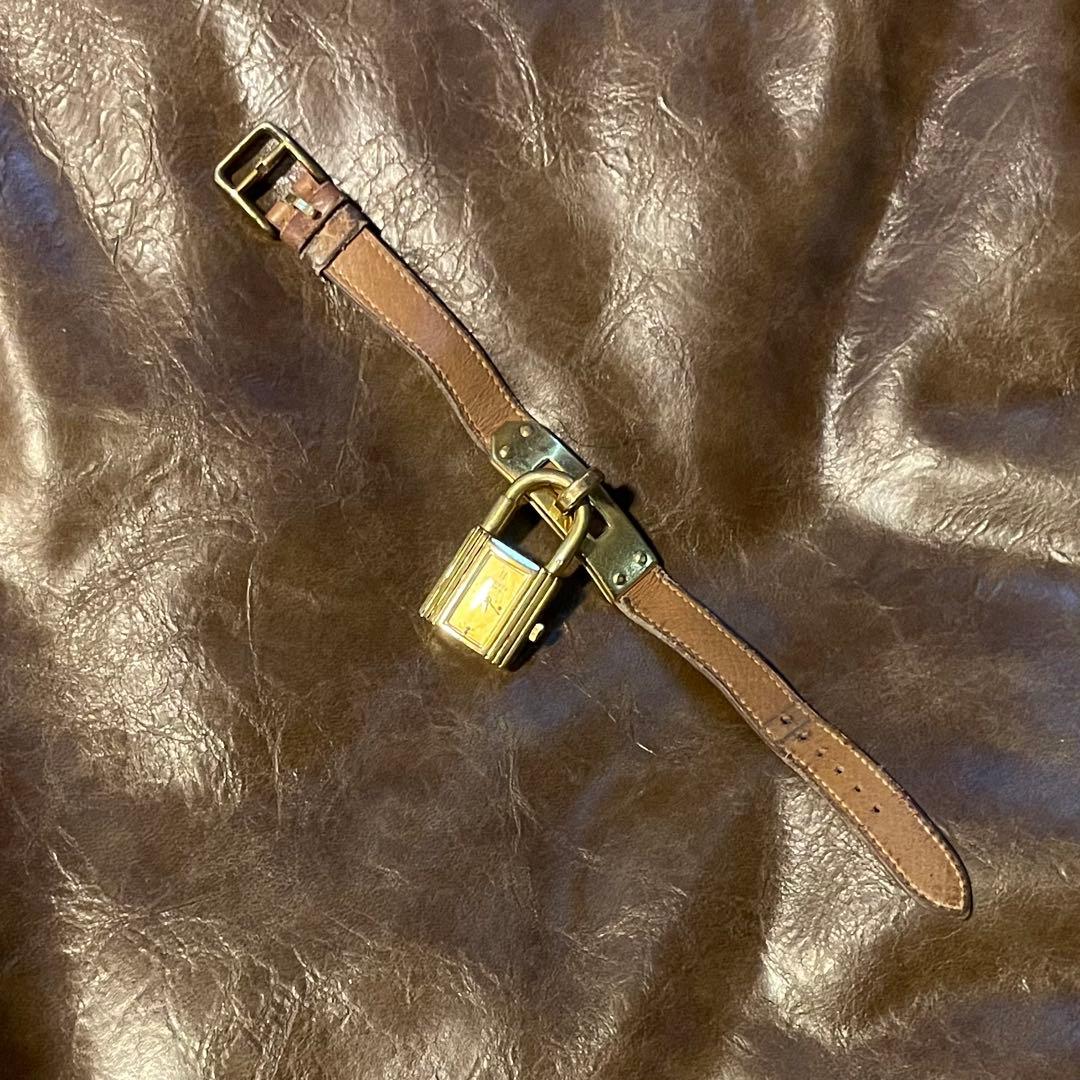 HERMES エルメス ケリー ロック型時計 ブレスレット