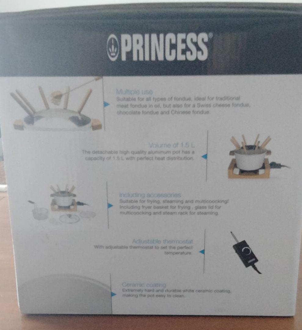 PRINCESSプリンセス テーブルフォンデュ アンド フライピュア★新品未使用