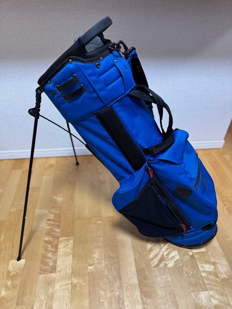 専用JONES ジョーンズ 青 スタンド式 ゴルフバッグ