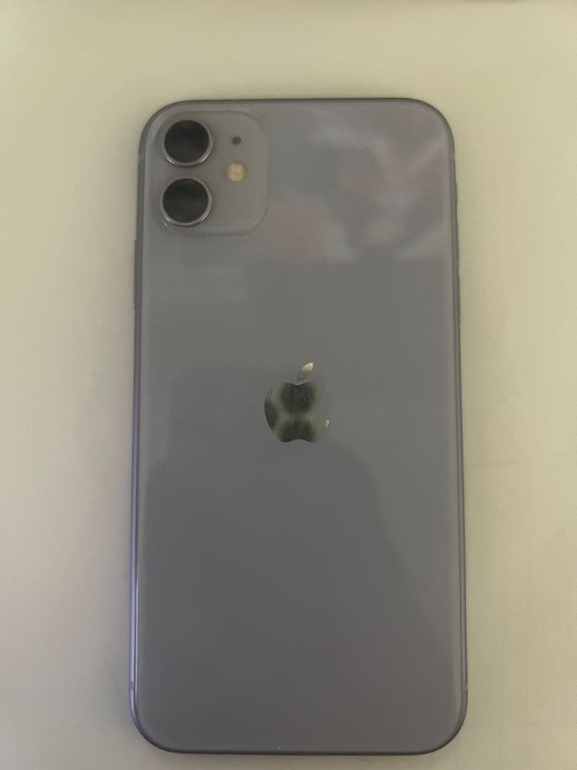 iPhone 11 128GB パープル SIMフリー 動作確認済 美品