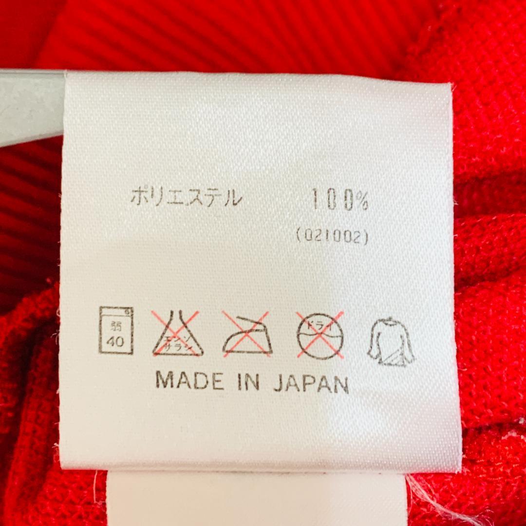 希少 保存◎ デサント製 adidas トラックスーツ 赤 日本製 70s後期