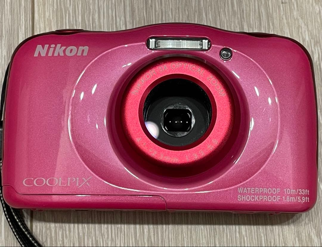 Nikon COOLPIX W100 ピンク 防水カメラ