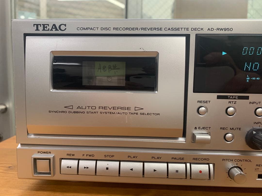 TEAC AD-RW950 コンパクトディスクレコーダー / カセット