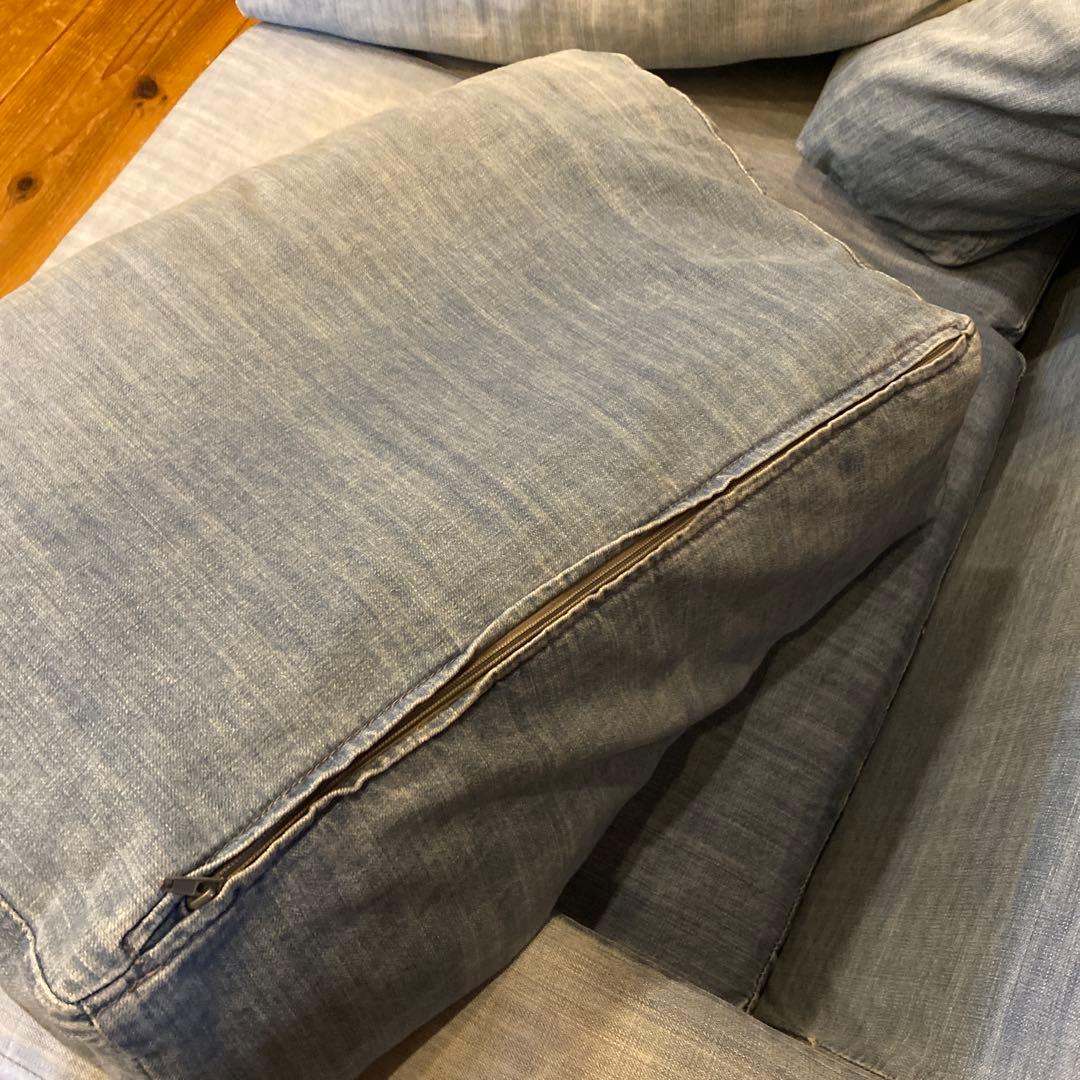 ジャーナルスタンダード ファニチャー デニム3人 ソファ