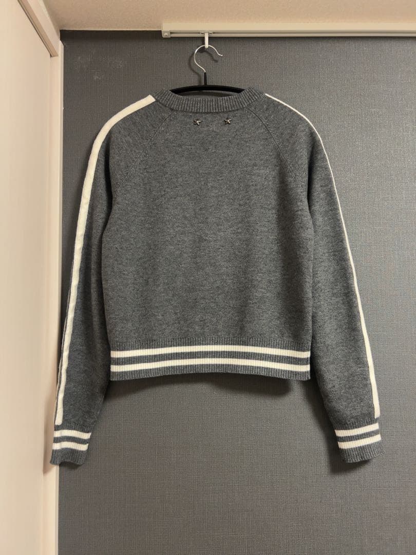 BIBIY. TRACK CARDIGAN グレー