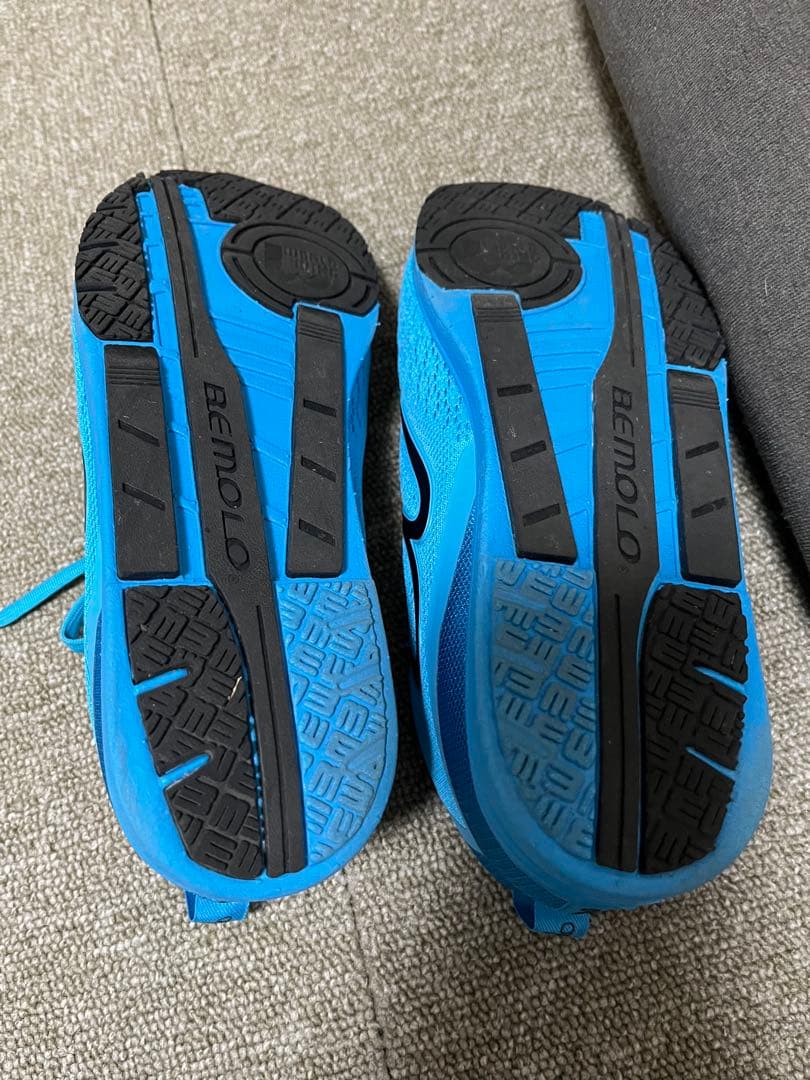 BEMOLO ベロ・トリコ 24.5cm ブルー 収納袋付