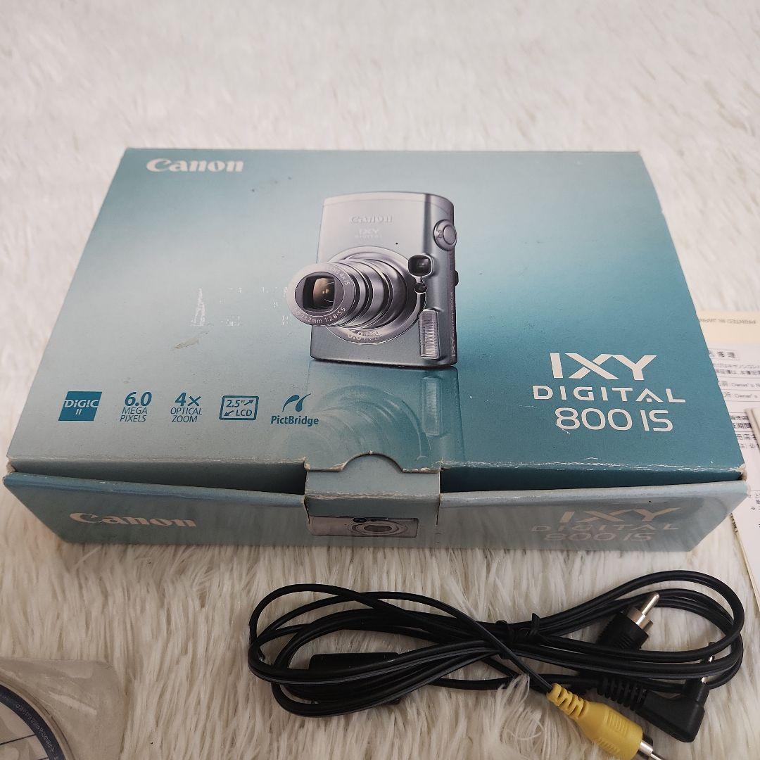 美品 箱付き Canon IXY DIGITAL 800IS デジカメ