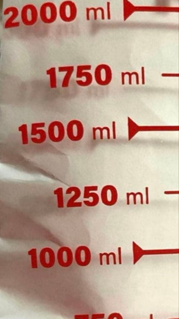 貴重！新品未使用✳︎Pyrex✳︎ガラス製✳︎計量カップ✳︎2㍑8cups