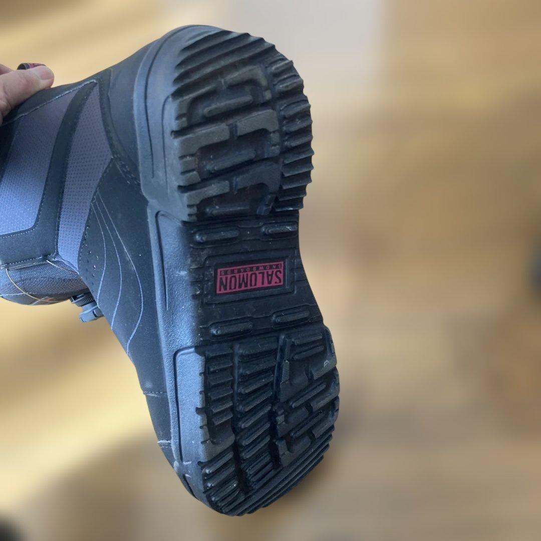 ほぼ新品サロモンSalomonスノーボードブーツBOAシステム