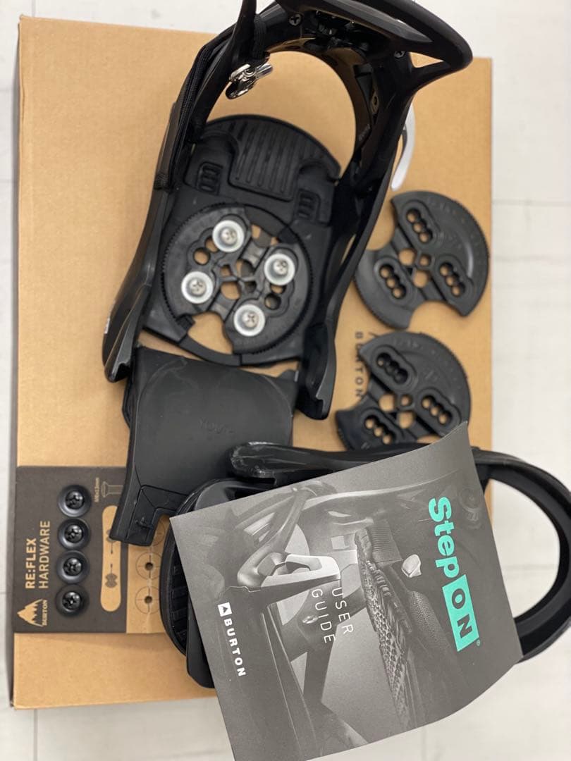 BURTON STEP ON ZIPLINE 24cm セット