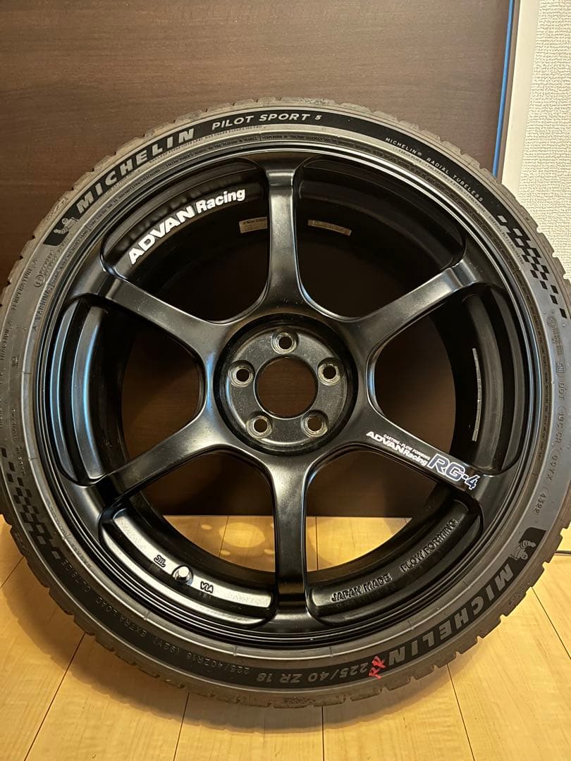 【むっちゃん】ADVANRacing RG4/ミシュランPS5