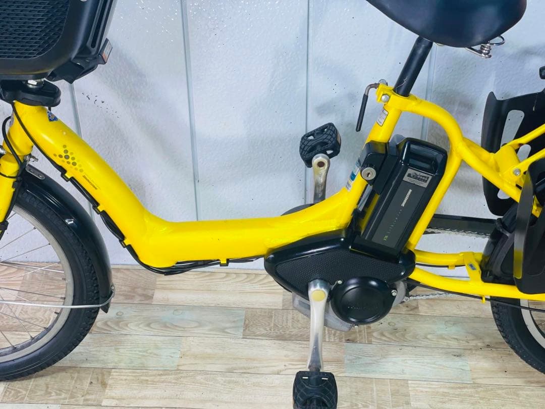 2786ブリヂストン8.7アンペア3人乗り対応子供乗せ　電動アシスト自転車