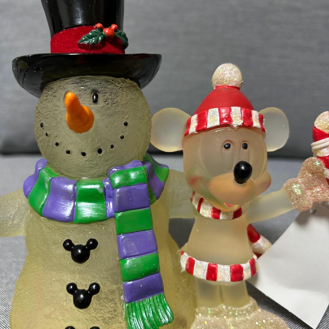 ミッキー クリスマス 置物