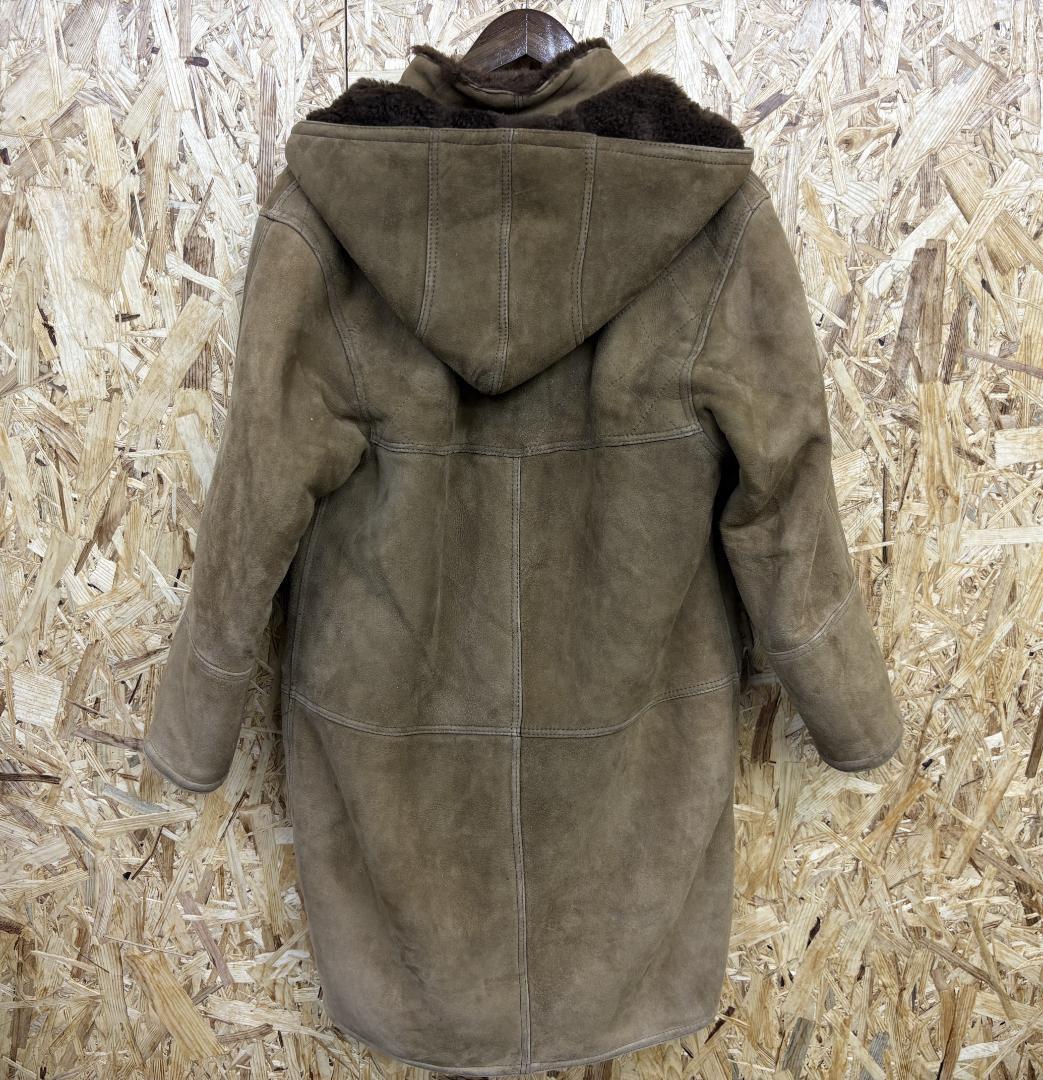 イタリア製 VINCI shearling 高級リアルムートンコート100%本革