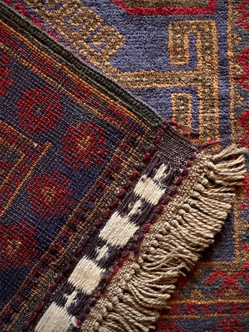 トライバルラグ　ヴィンテージラグ　アフガンラグ　マルダリ　バルーチ　プリミティブ