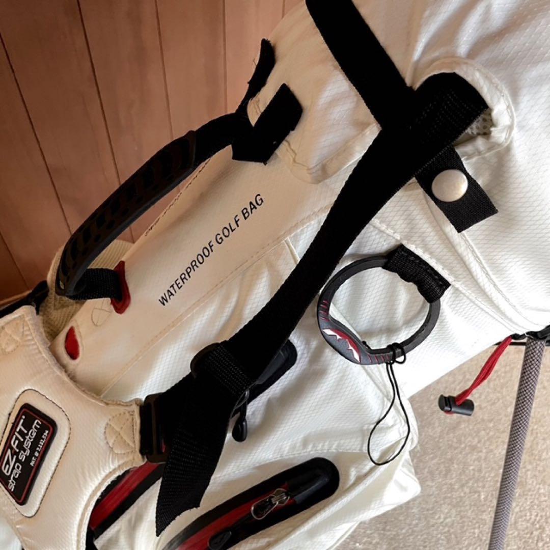 SUN MOUNTAIN・キャディバッグ・スタンド・白・６分割・サンマウンテン