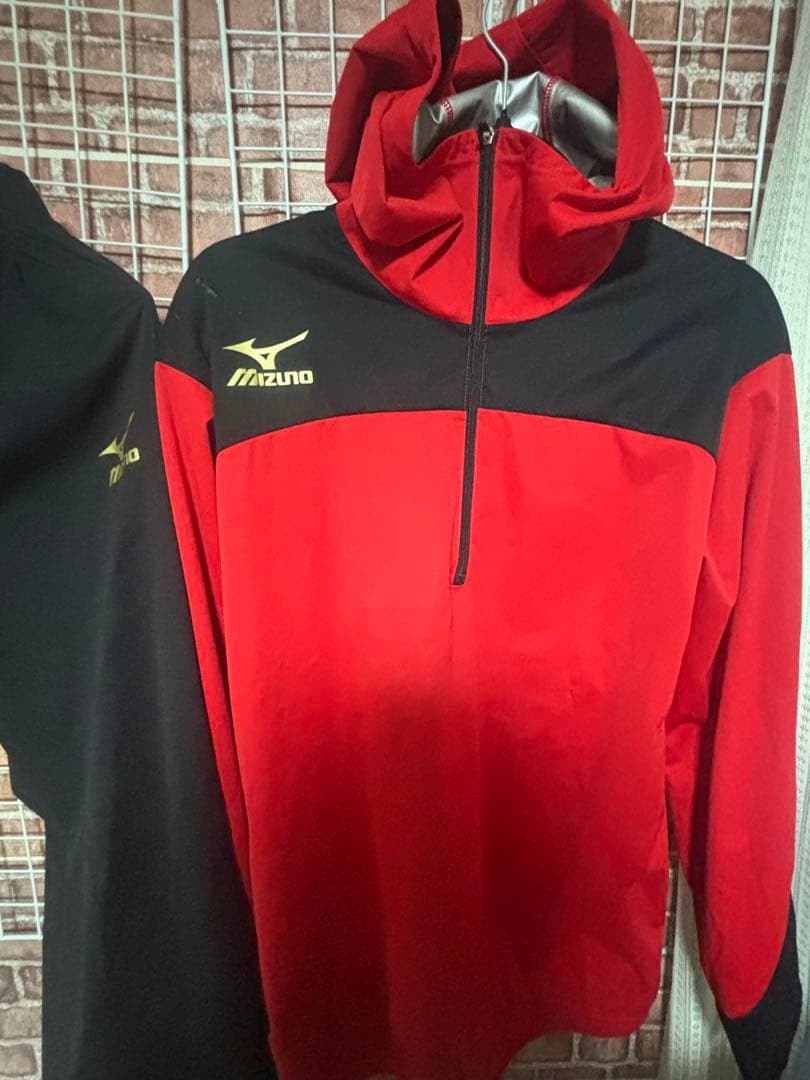 Mizuno フード付きジャージ上下セット