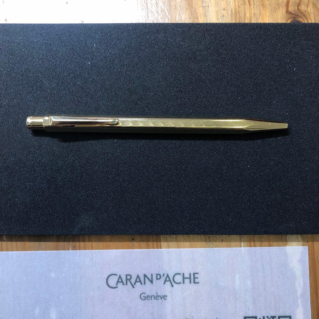 カランダッシュ　エクリドール　シュブロン　ボールペン　ローズゴールド　限定品