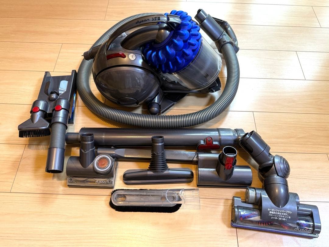 動作良好◾️Dyson DC46キャニスター掃除機 本体とアタッチメント
