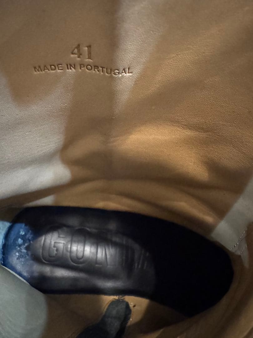 EGONLAB stun boots ブーツ41 スクエアトゥ