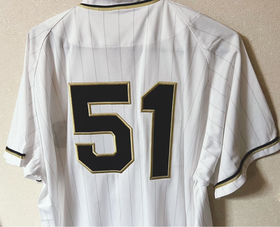 阪神タイガース　伝統の一戦　レプリカユニフォームOサイズ　中野拓夢51