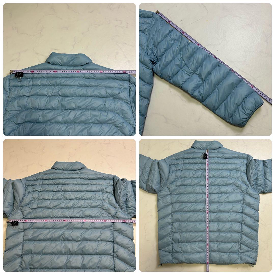 【美品】ポロラルフローレン 中綿ジャケット ブルー系 XL 刺繍ロゴ