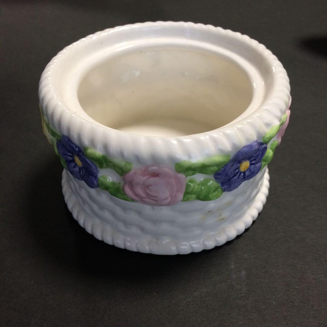 アンティーク　シュガー&ミルクポット