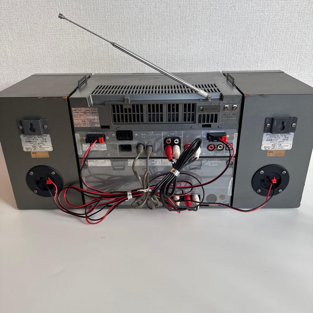 【KUN95 】Victor ラジカセ PC-3 個人メンテナンス品