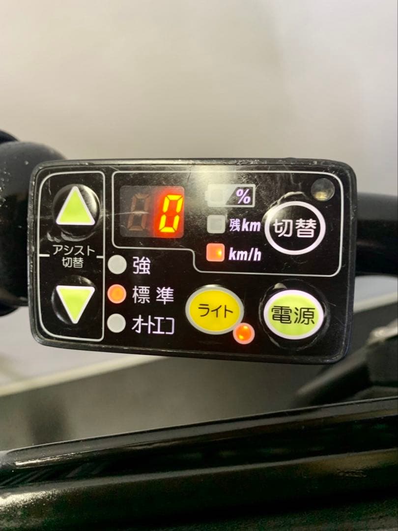 1年保証　ブリヂストン　20インチ　子供乗せ　黒色　3人乗り 電動アシスト自転車
