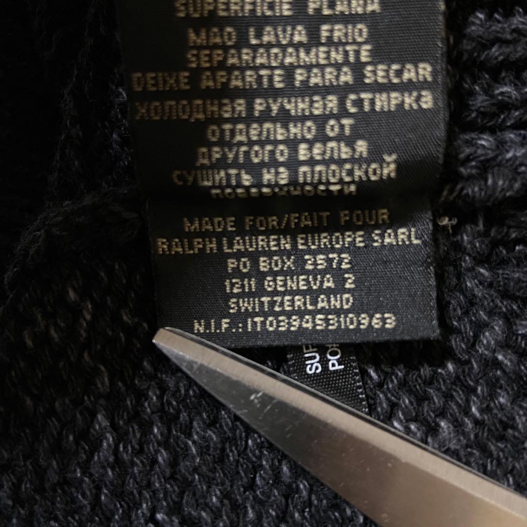 極美品 希少 RRL Ralph Lauren ニット コットン100％