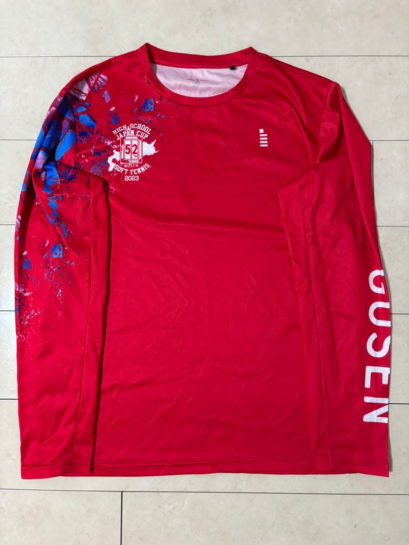 GOSEN ハイジャパ出場者限定ロンT ソフトテニス バドミントン 美品 LL