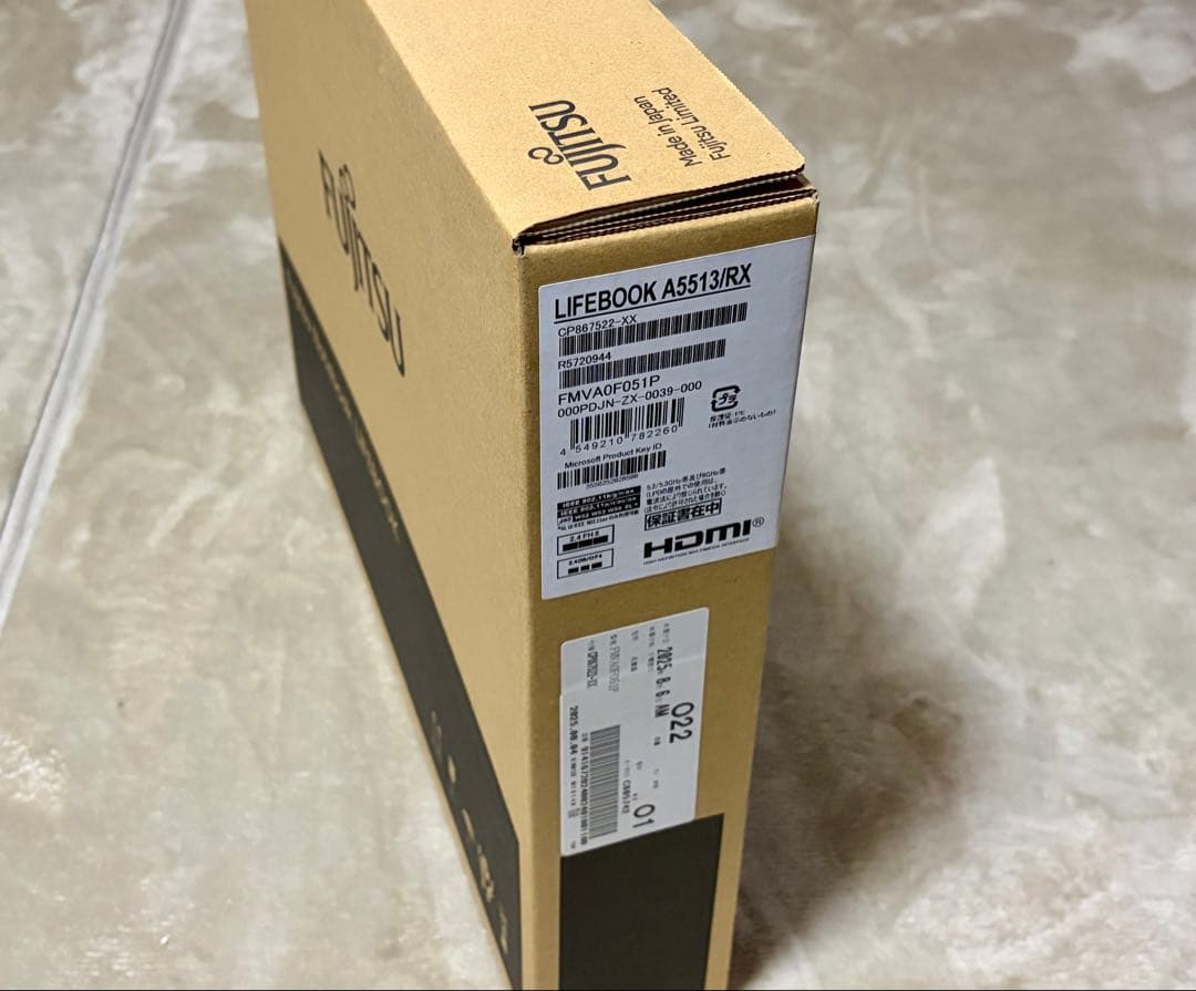 日本製 爆安！ 【新品未開封】富士通 LIFEBOOK A5513/RX