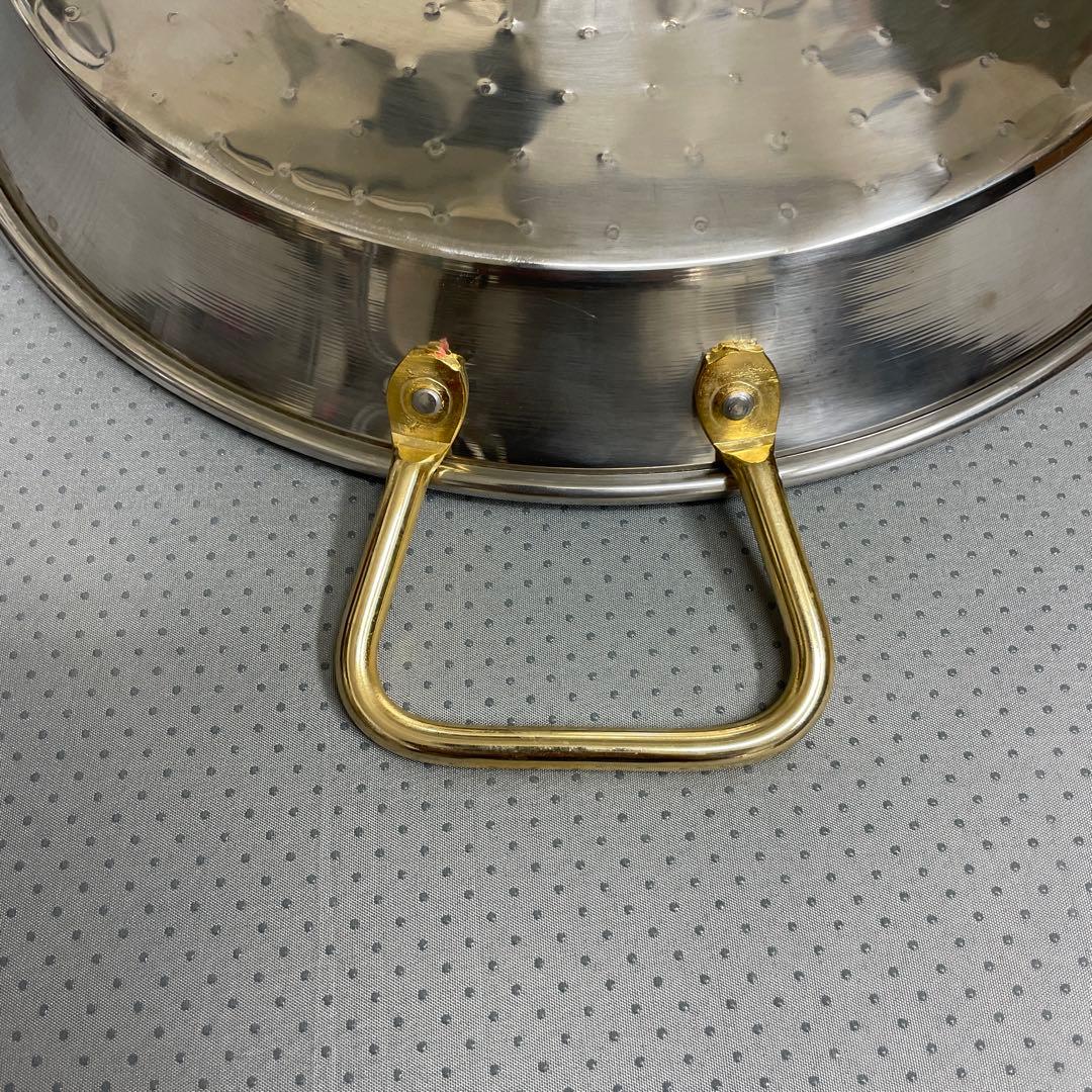 La Ideal ステンレス パエリア鍋　ファミリーサイズ（6人用）